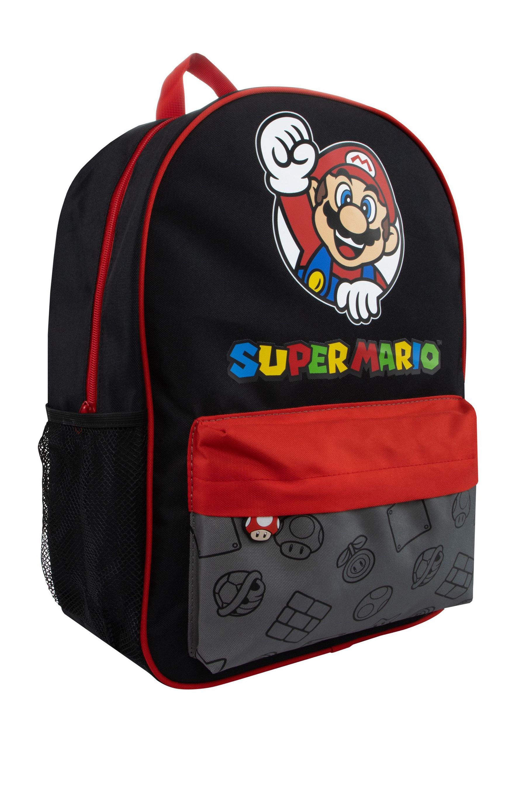 Buy Character Black Super Mario Backpack from the Next UK online shop