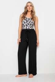 Long Tall Sally Black Crinkle Trousers - Image 1 of 6