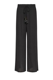 Long Tall Sally Black Crinkle Trousers - Image 6 of 6