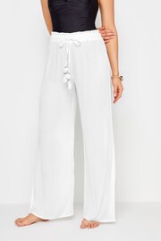 Long Tall Sally White Crinkle Trousers - Image 2 of 5