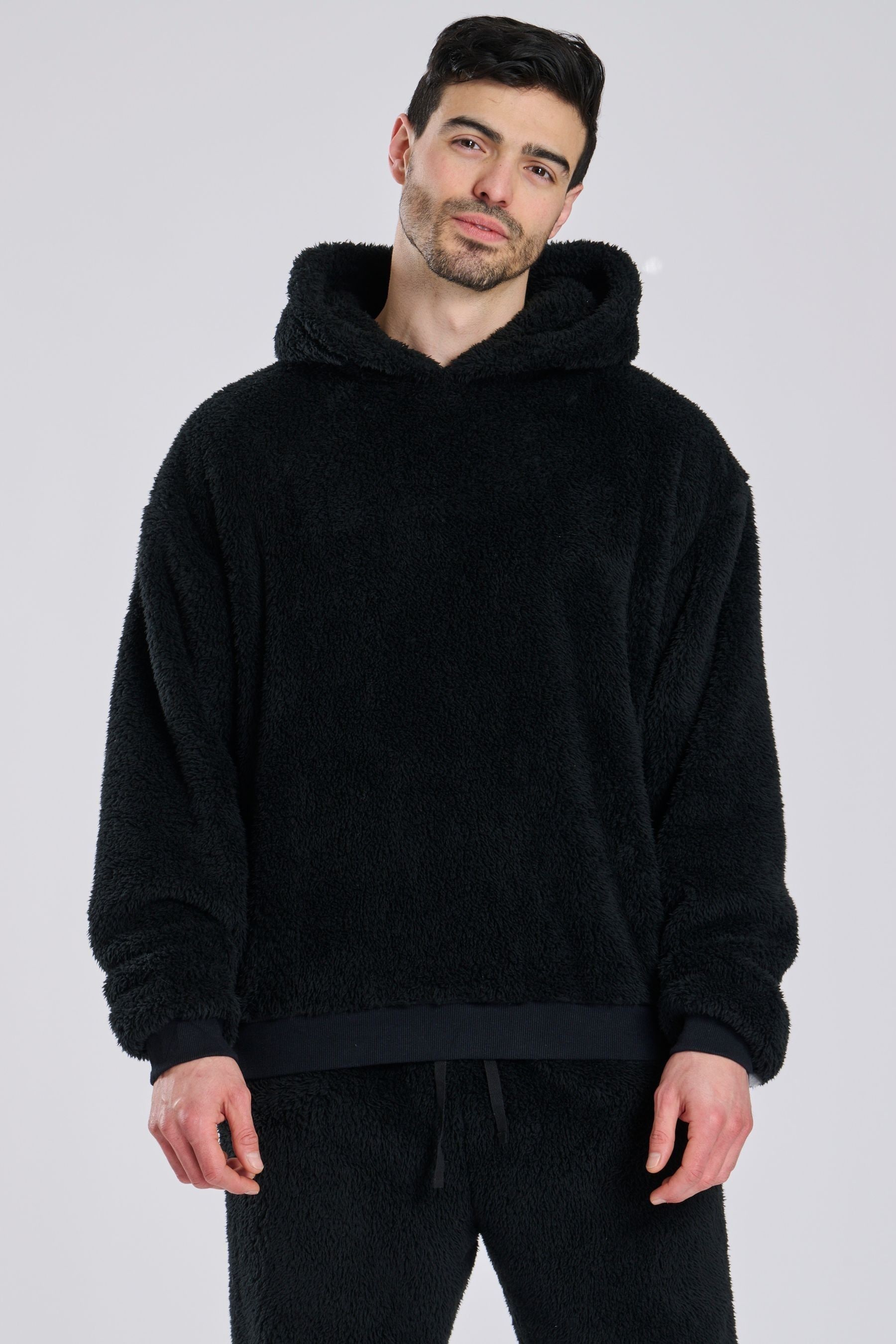 Sherpa lounge hoodie new arrivals