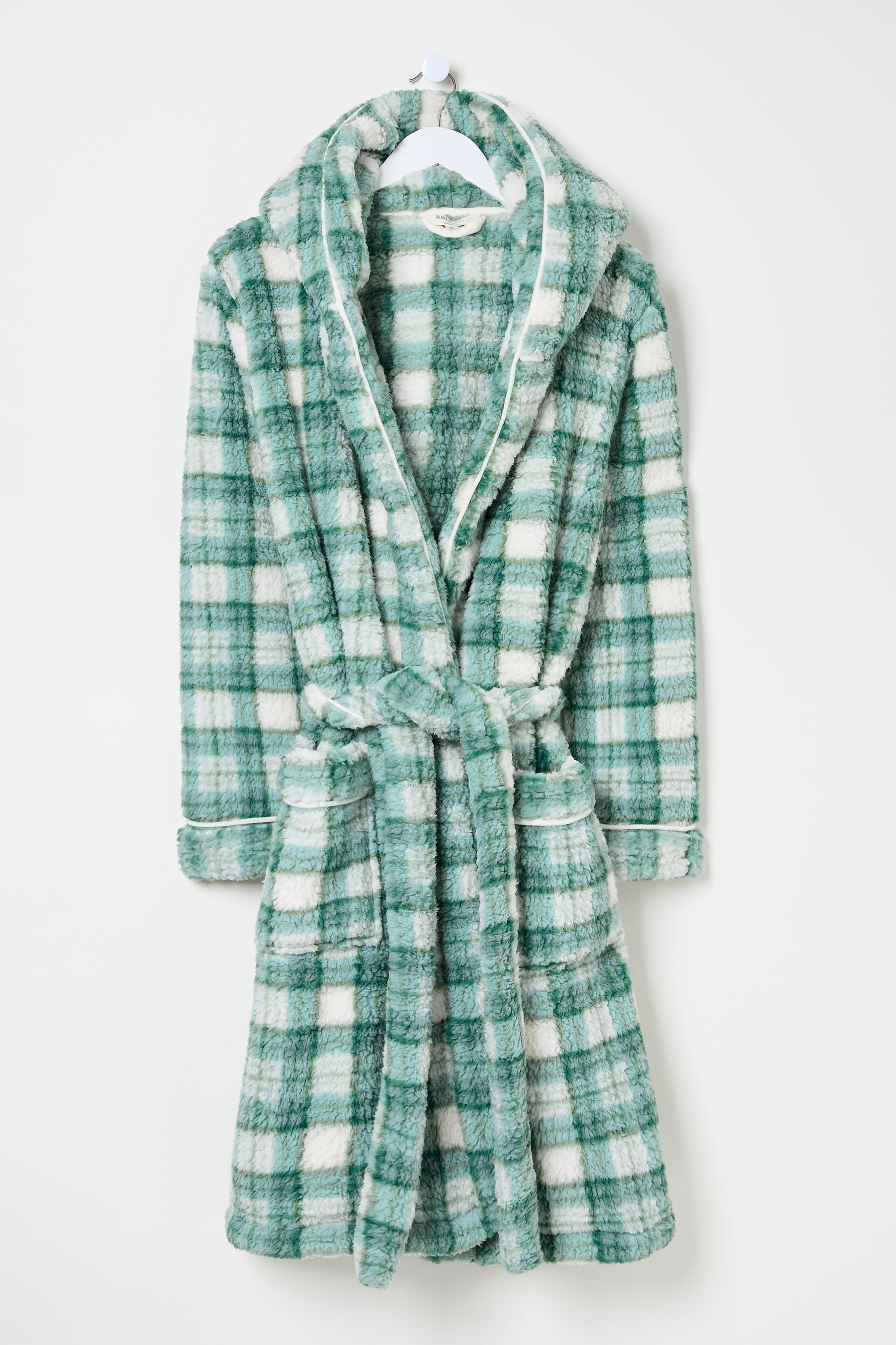 Next tartan dressing gown 2025