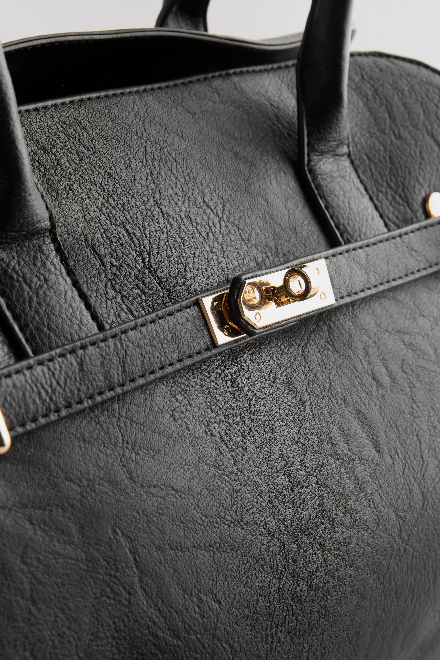 Black Large Tote Bag
