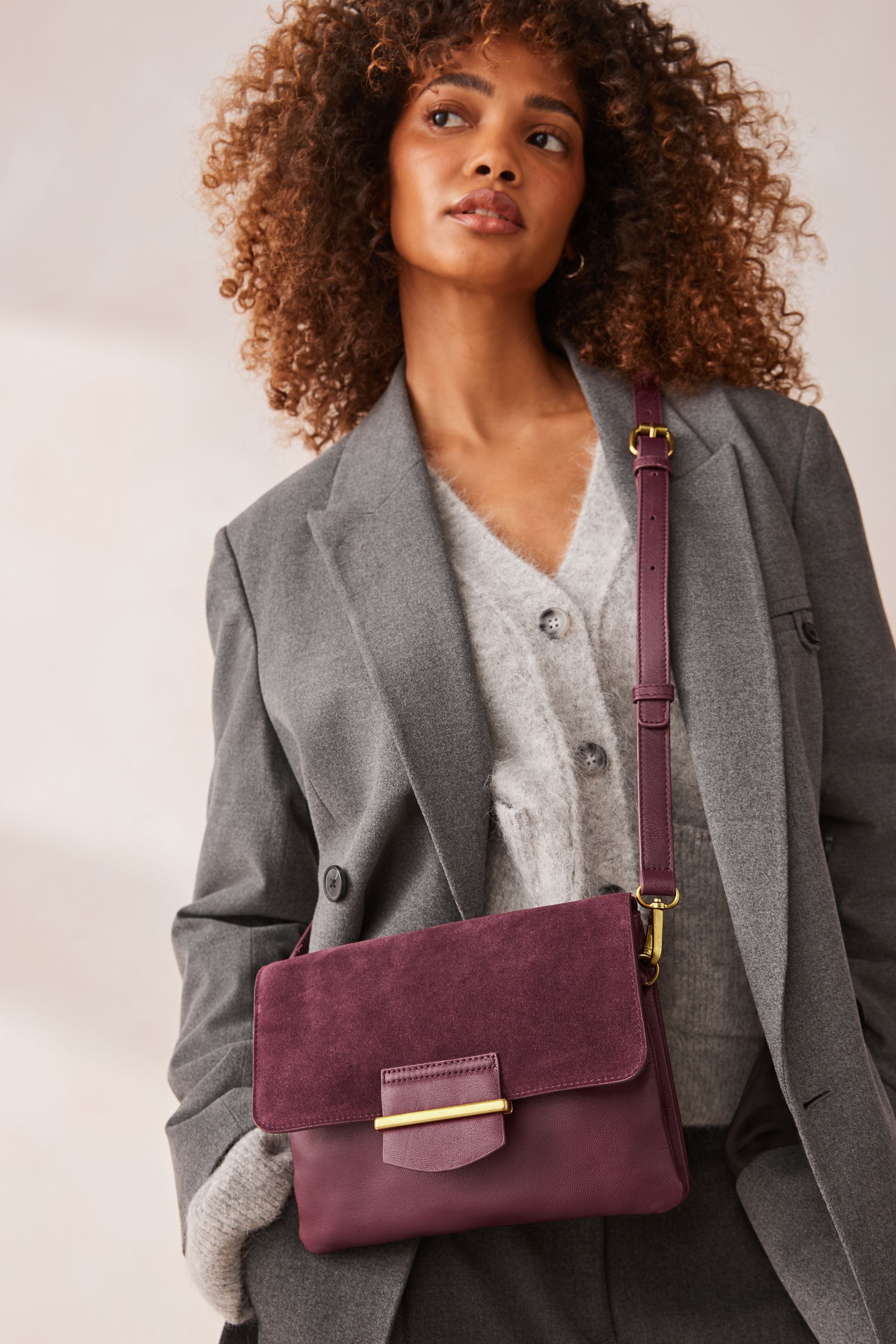 Red handbag next shop