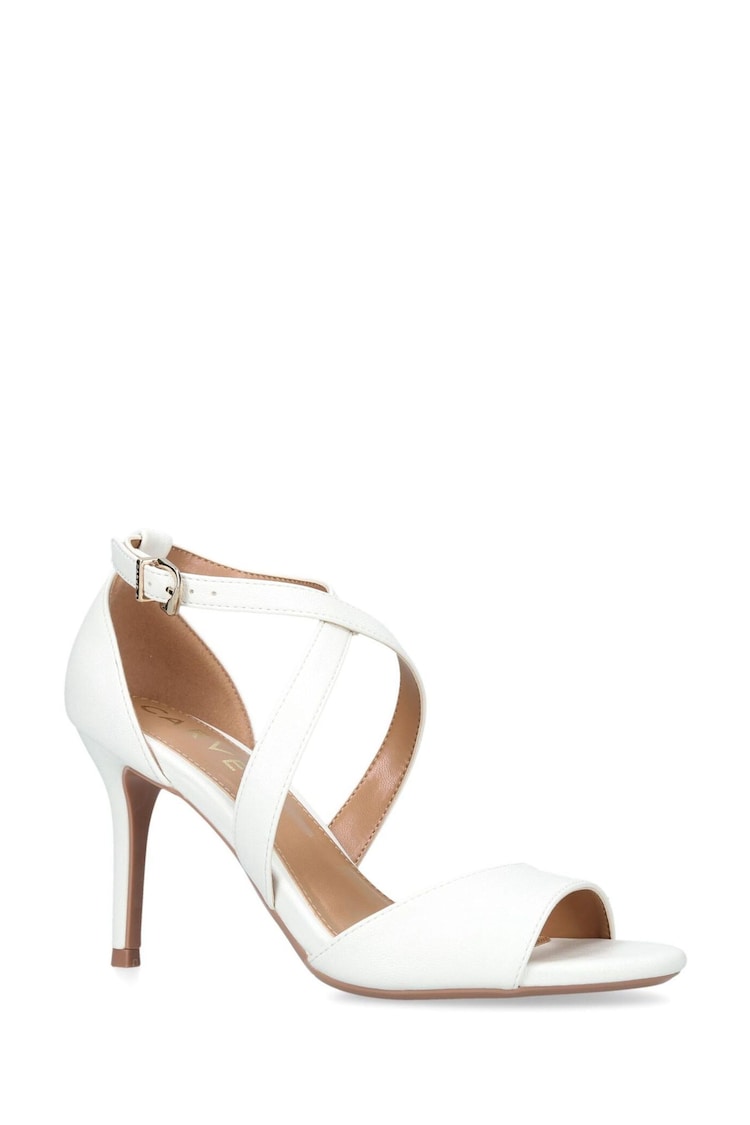 Carvela Kross White Sandals - Image 2 of 4