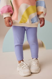 Rainbow 100% Cotton Sweatshirt and Leggings Set (3mths-7yrs) - Image 4 of 4