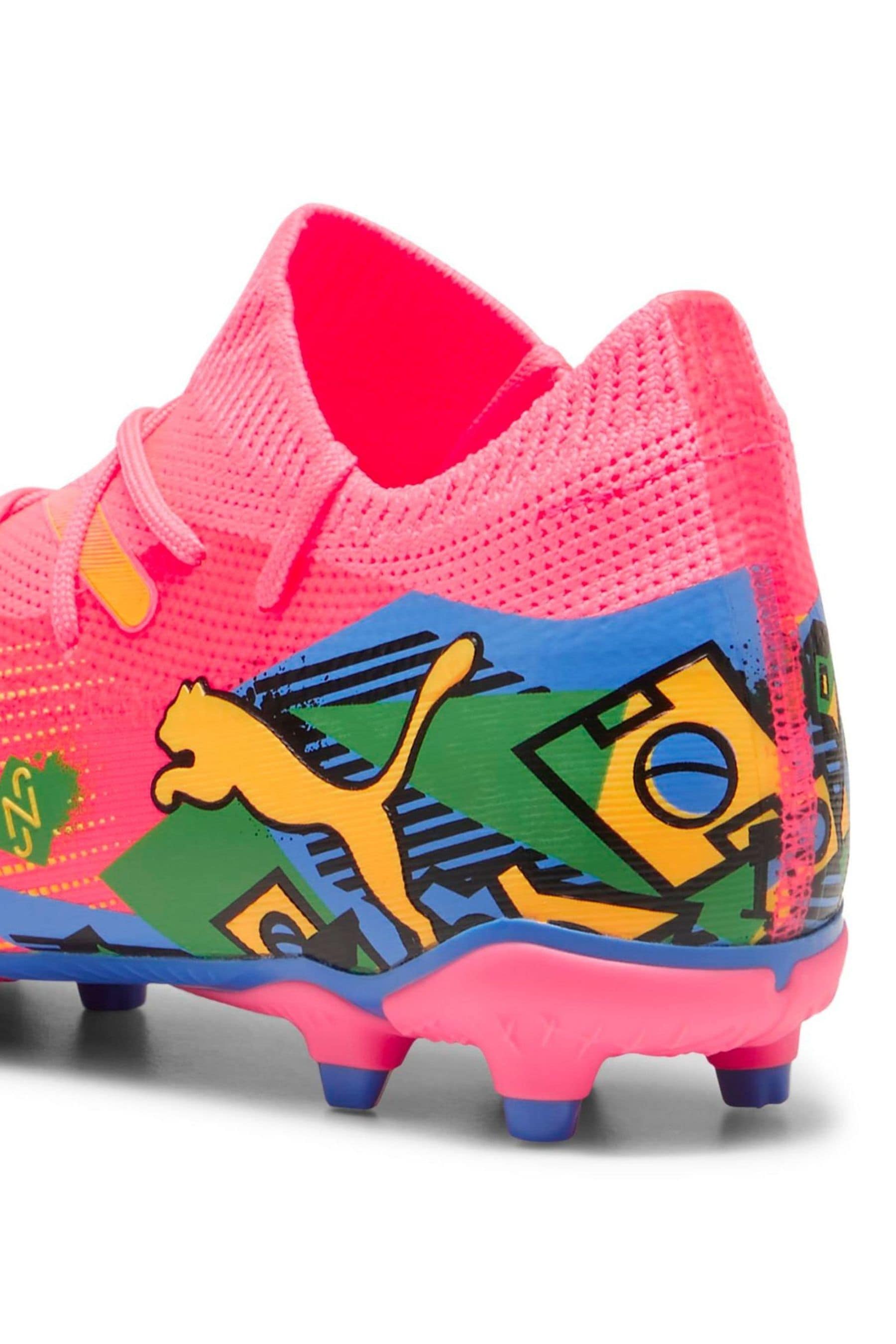 Buy Puma Orange Neymar Jr Future Kids Firm Ground Football Boots from Next Luxembourg