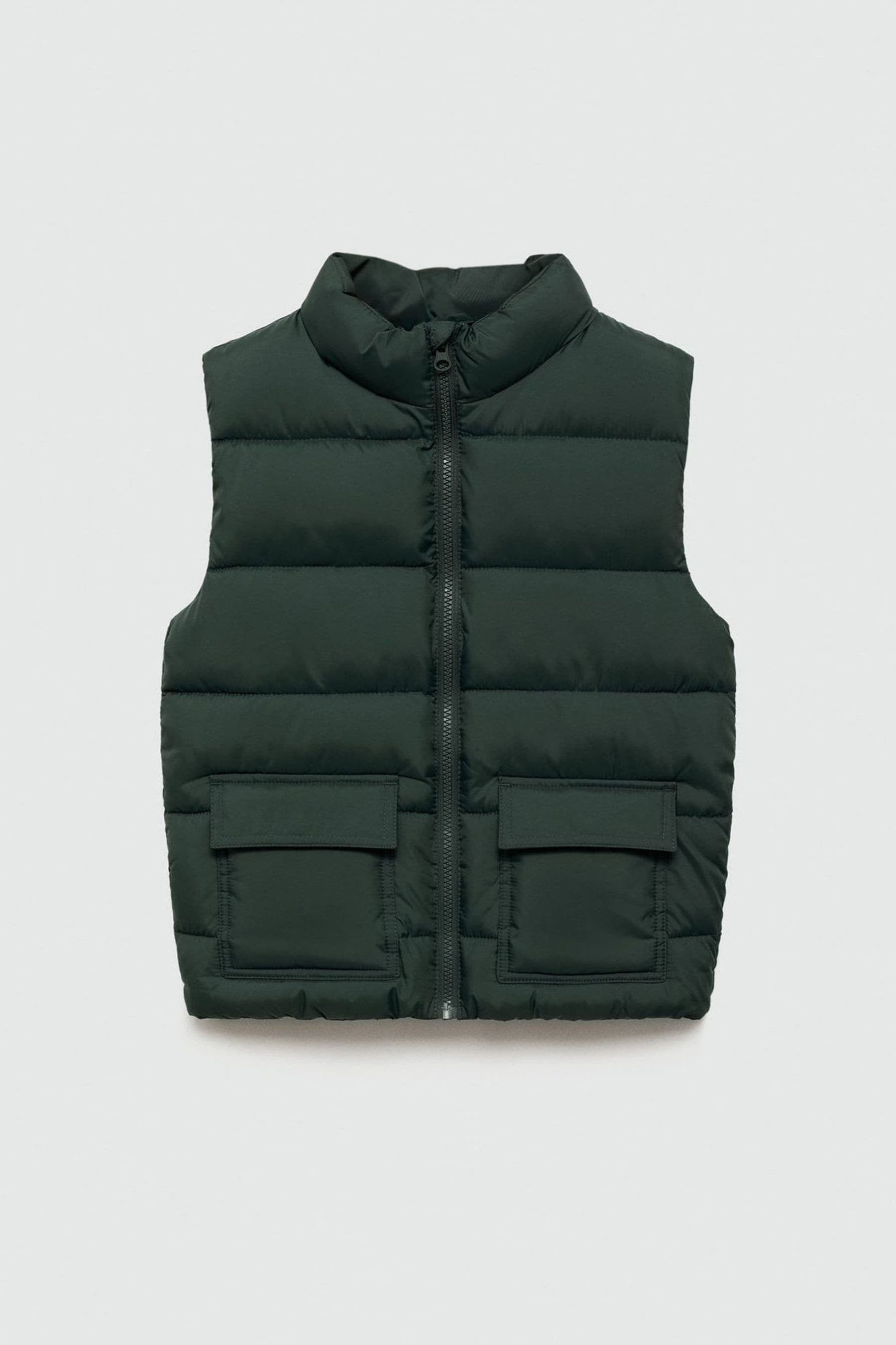 Buy Mango Green Boys Quilted Puffer Gilet from the Next UK online shop