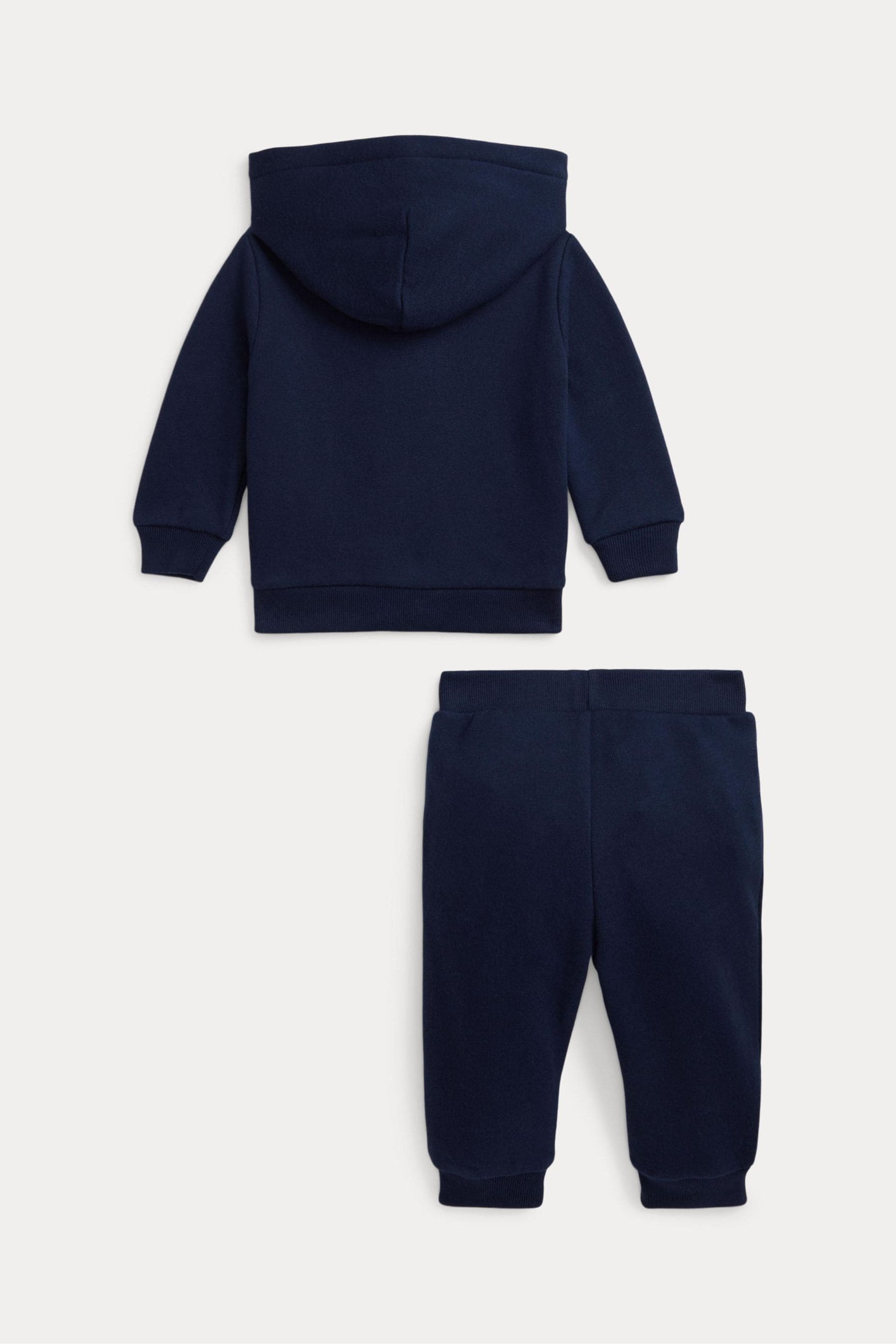 Buy Polo Ralph Lauren Baby Fleece Zip Hoodie Jogger Set from the Next UK online shop