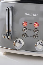 Salter Grey Retro 4 Slice Toaster - Image 3 of 4