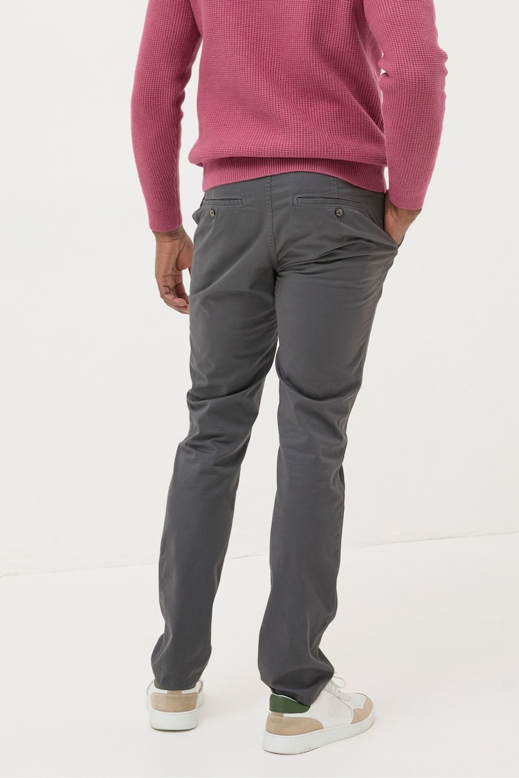 FatFace Grey Charcoal Slim Heyshott Chinos - Image 2 of 5