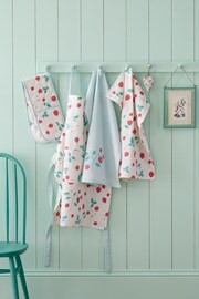 Catherine Lansfield Red Strawberry Garden Cotton Apron - Image 2 of 2