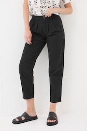 FatFace Black Twill Chino Trouser - Image 1 of 5