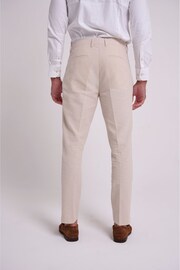 Harry Brown Natural Slim Fit Oliver dress Cotton Blend Suit: Smart Trousers - Image 3 of 5