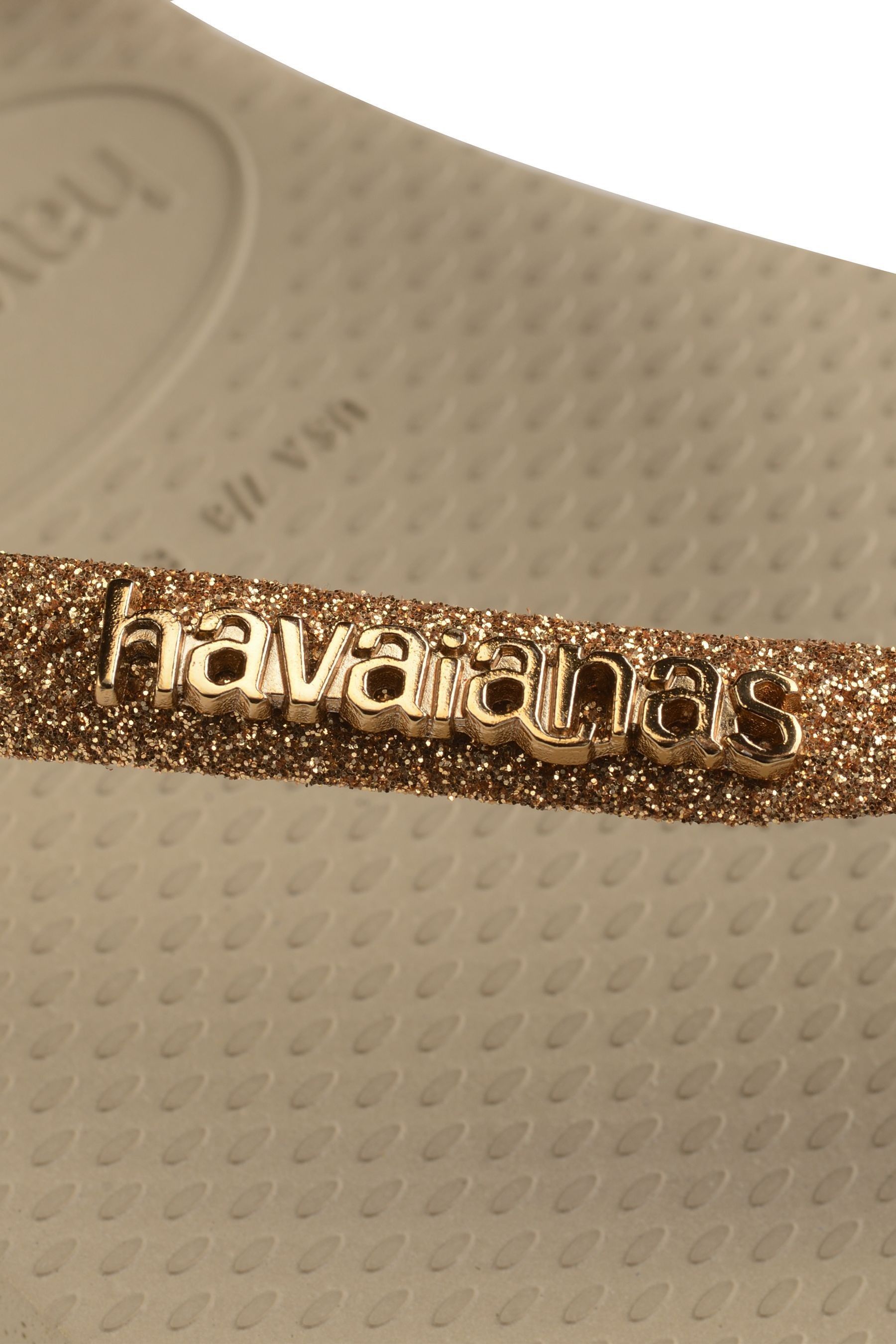 Buy Havaianas Gold Glitter Flip Flop from Next Luxembourg
