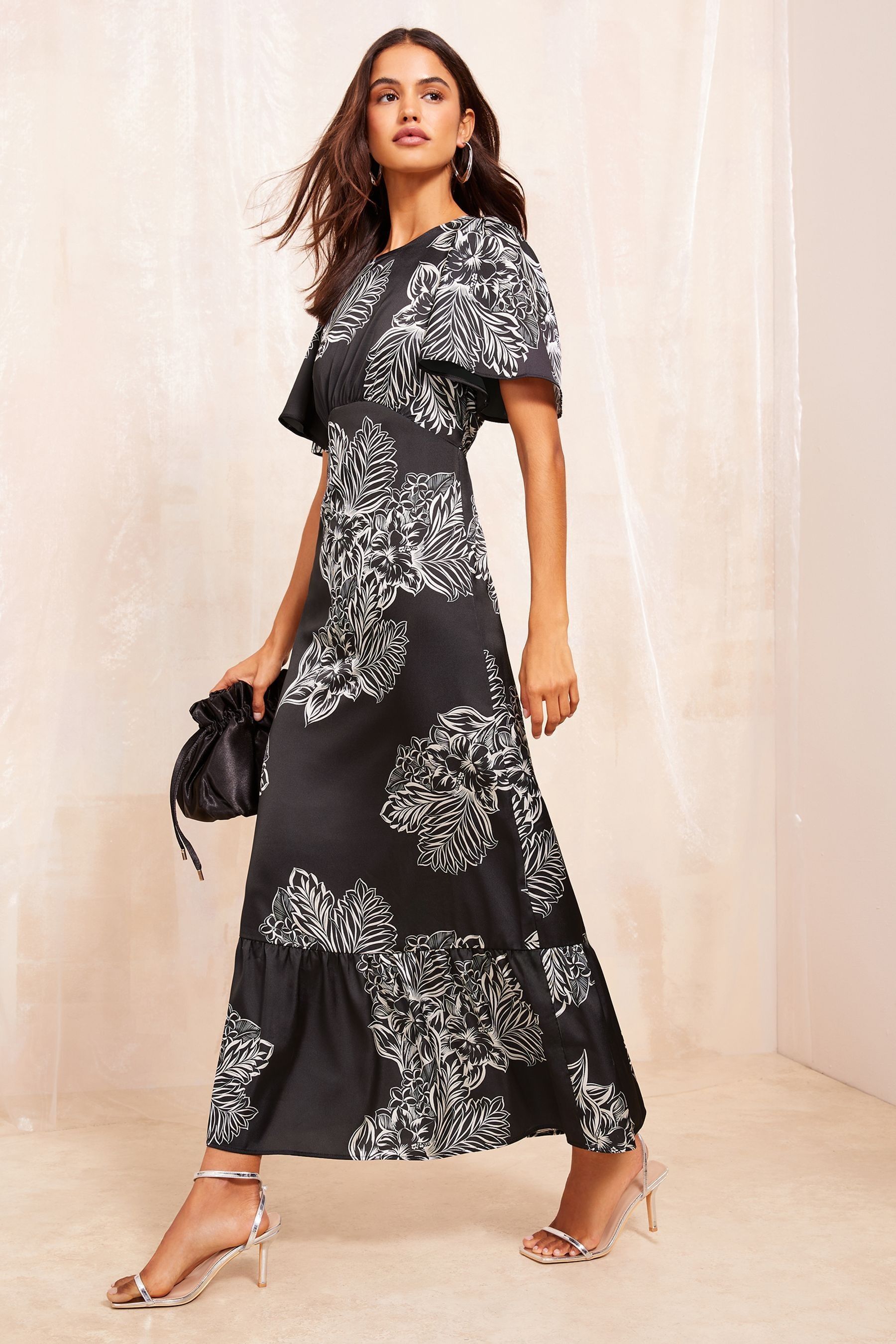 Flutter sleeve summer dress new arrivals
