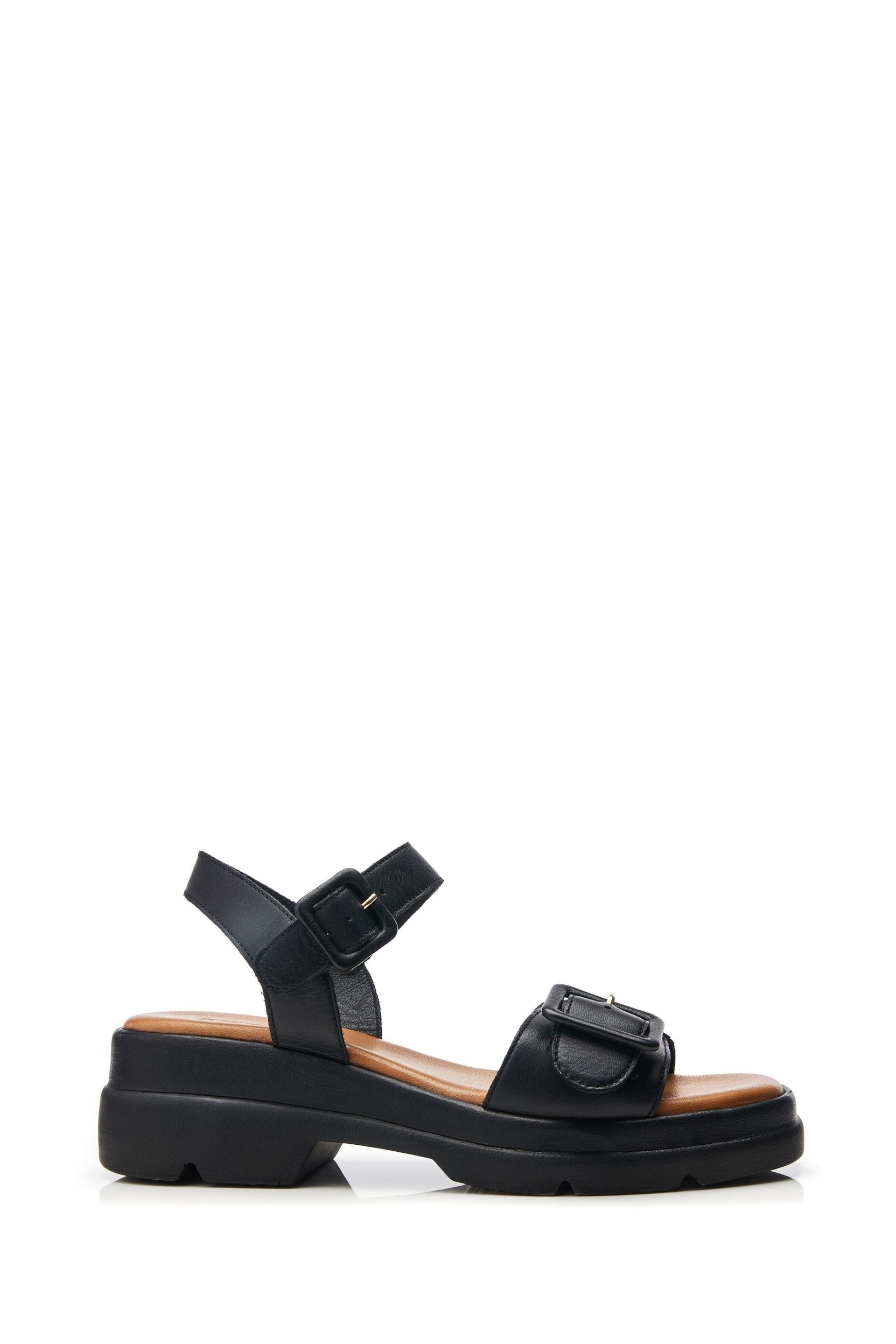 Moda in Pelle SH Shore Open Waist with Strap & Buckle Vamp Sandals - Image 1 of 4