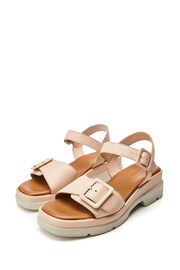 Moda in Pelle SH Shore Open Waist with Strap & Buckle Vamp Sandals - Image 2 of 4
