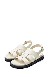 Moda in Pelle SH Lonnie Sling Back T-Strap Sandals - Image 2 of 4