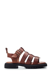 Moda in Pelle SH Inshore T-Bar Fisherman on Cleated Sole Unit Sandals - Image 1 of 4