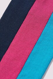 Duchamp Pink Wide Vertical Stripe Socks - Image 3 of 3