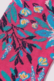 Duchamp Pink Mollie Floral Socks - Image 3 of 3