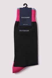 Duchamp Heel Toe Black Socks - Image 1 of 3