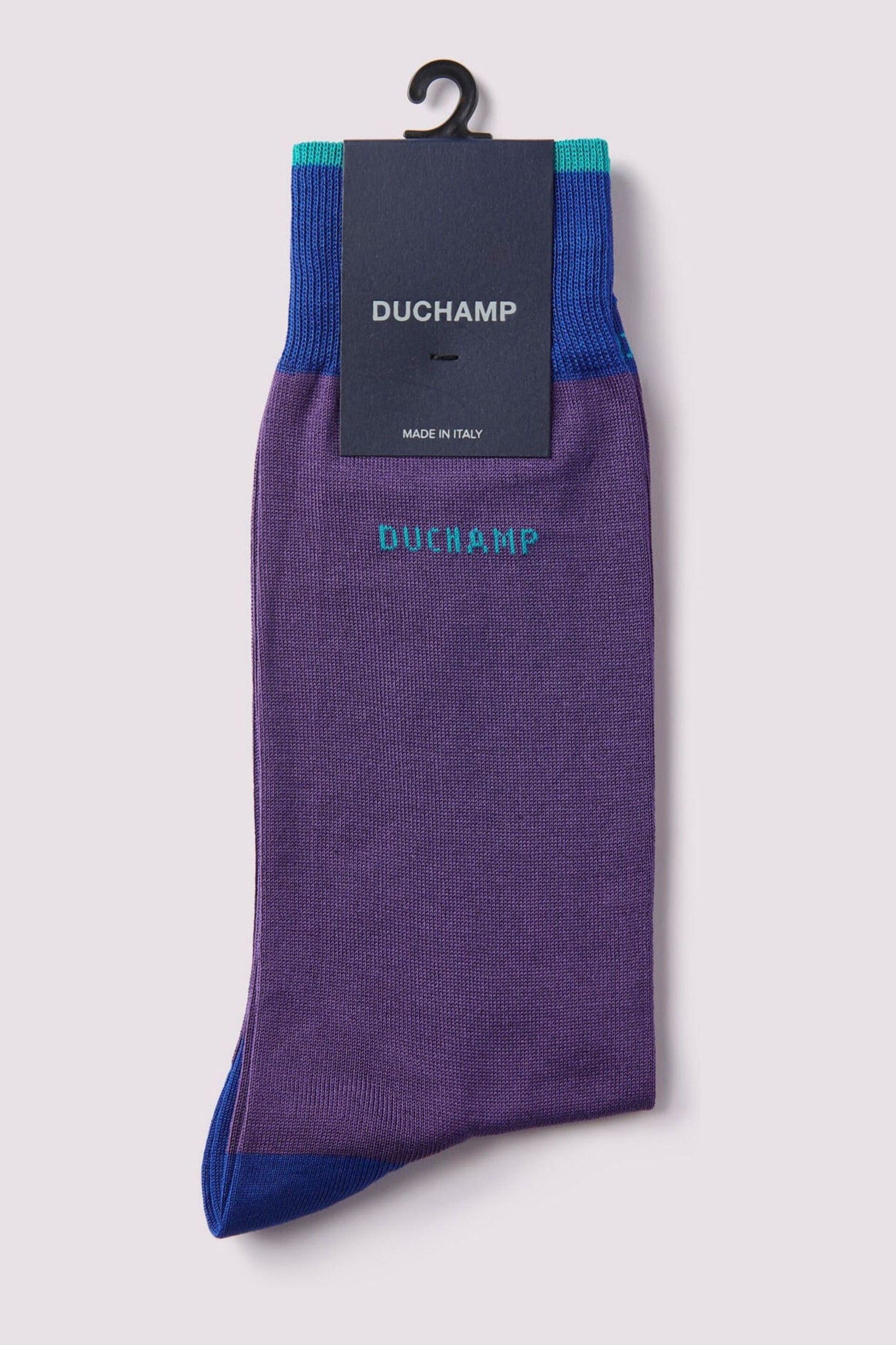 Duchamp Purple Heel Toe Socks - Image 1 of 3