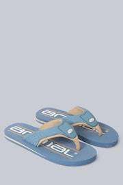 Animal Pale Blue Jekyl Logo Flip Flops - Image 1 of 5