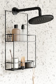 Umbra Black Cubiko Shower Caddy - Image 2 of 4