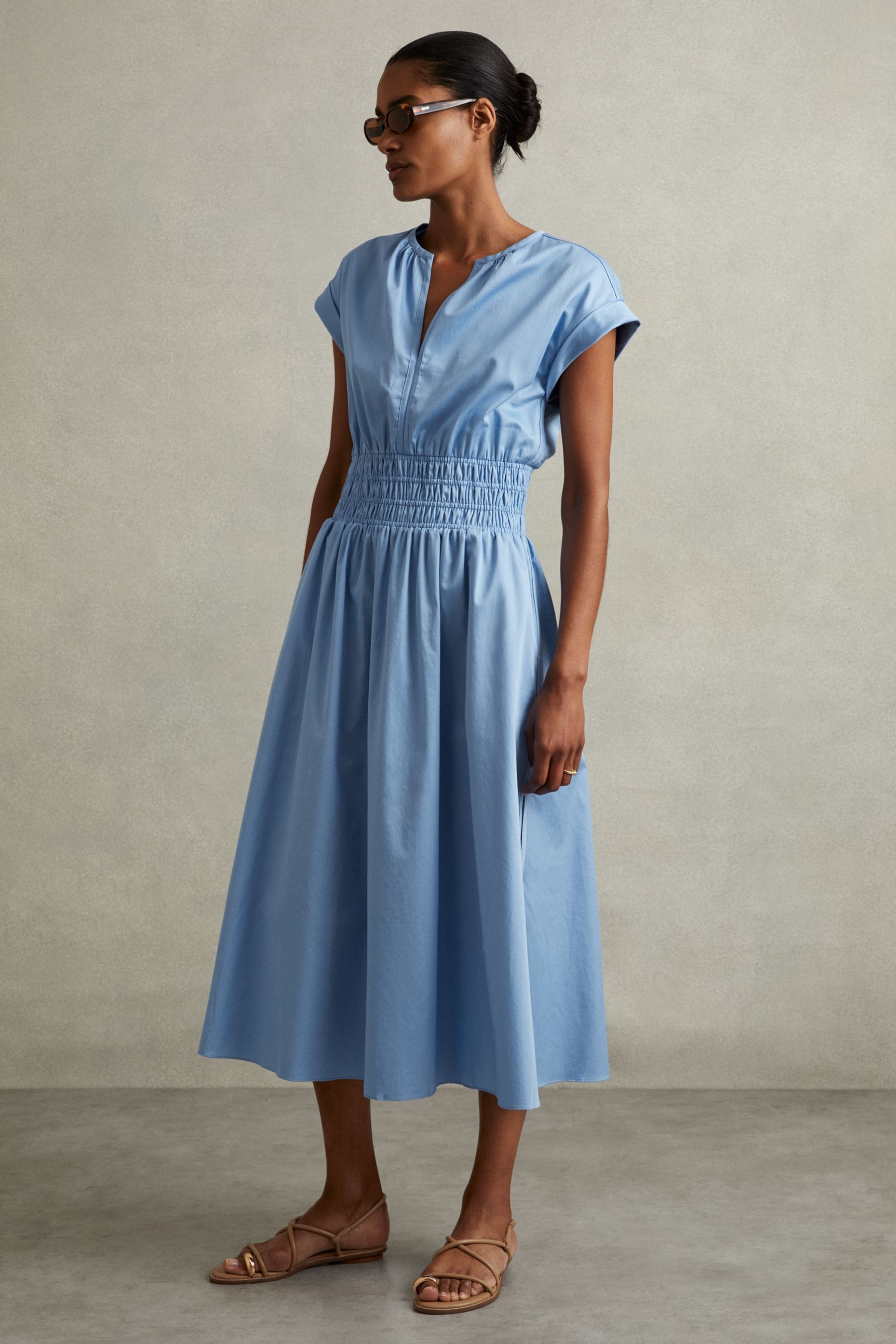 Boden lena denim shirt dress clearance
