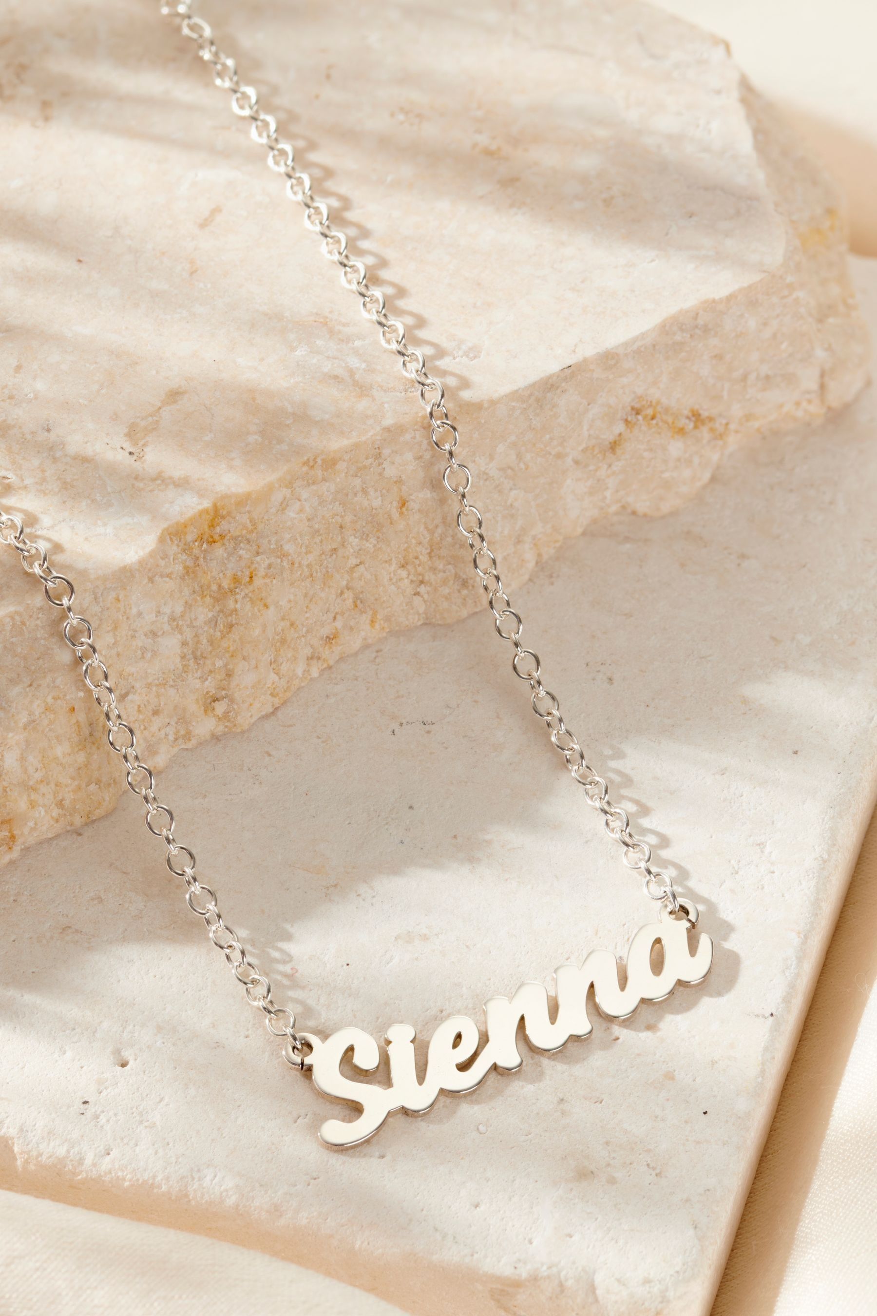 Buy Personalised Name Necklace by Posh Totty Designs from the Next UK online shop