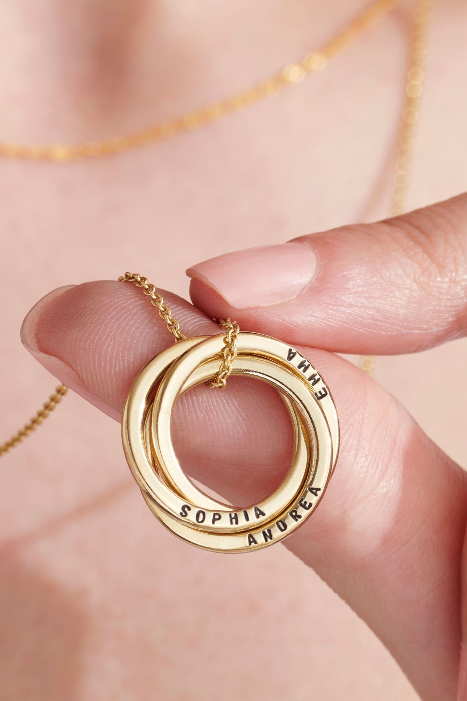 Russian ring necklace personalised hot sale