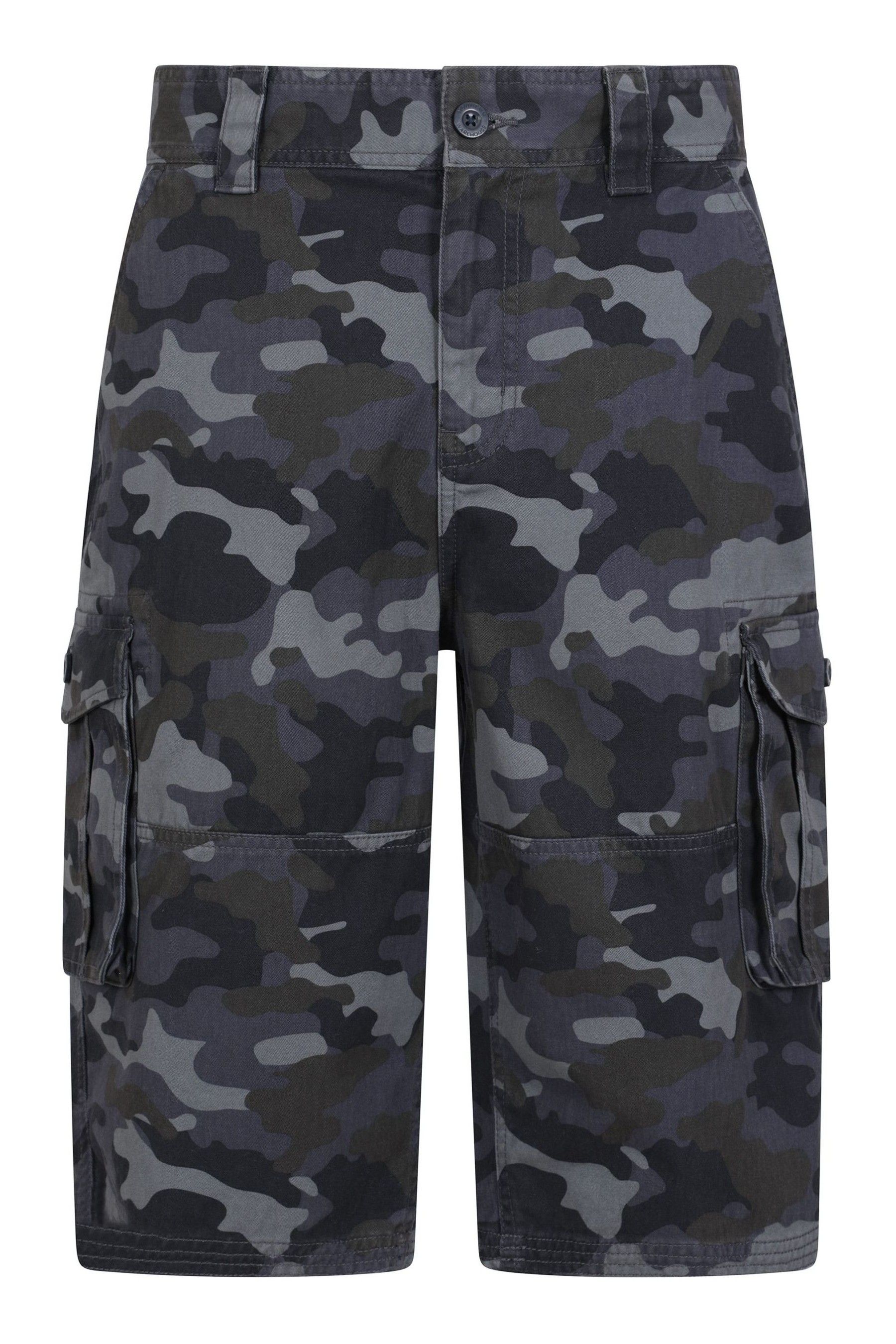 Blue camo cargo shorts deals