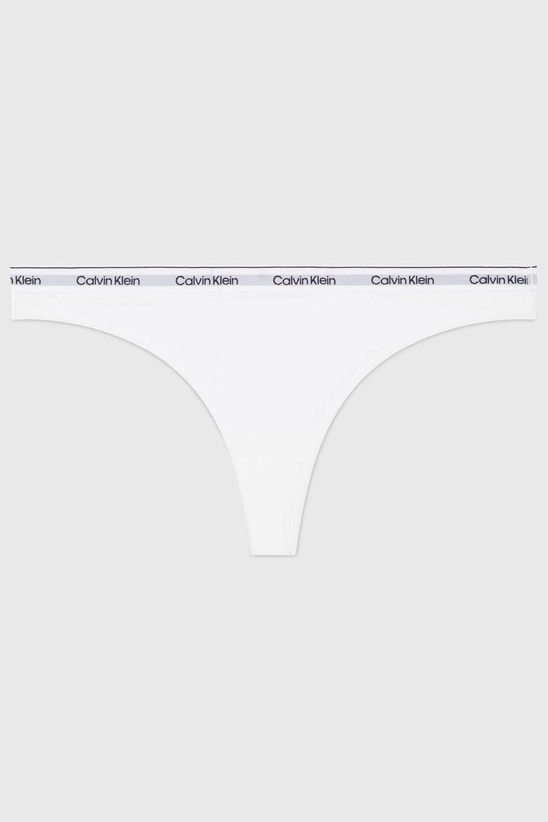 Calvin Klein White Thong - Image 4 of 5