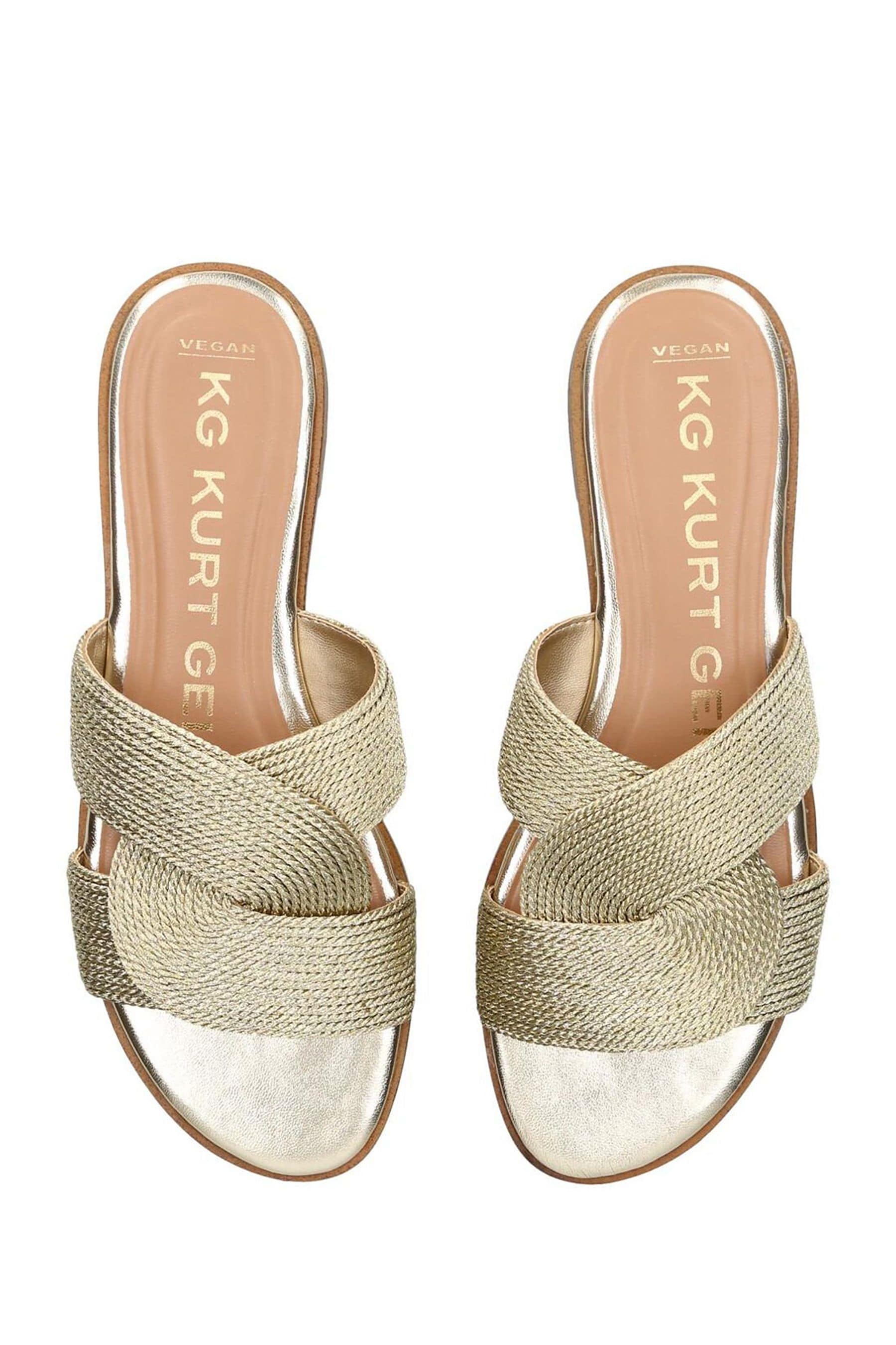 Miss kg rose gold sandals hotsell