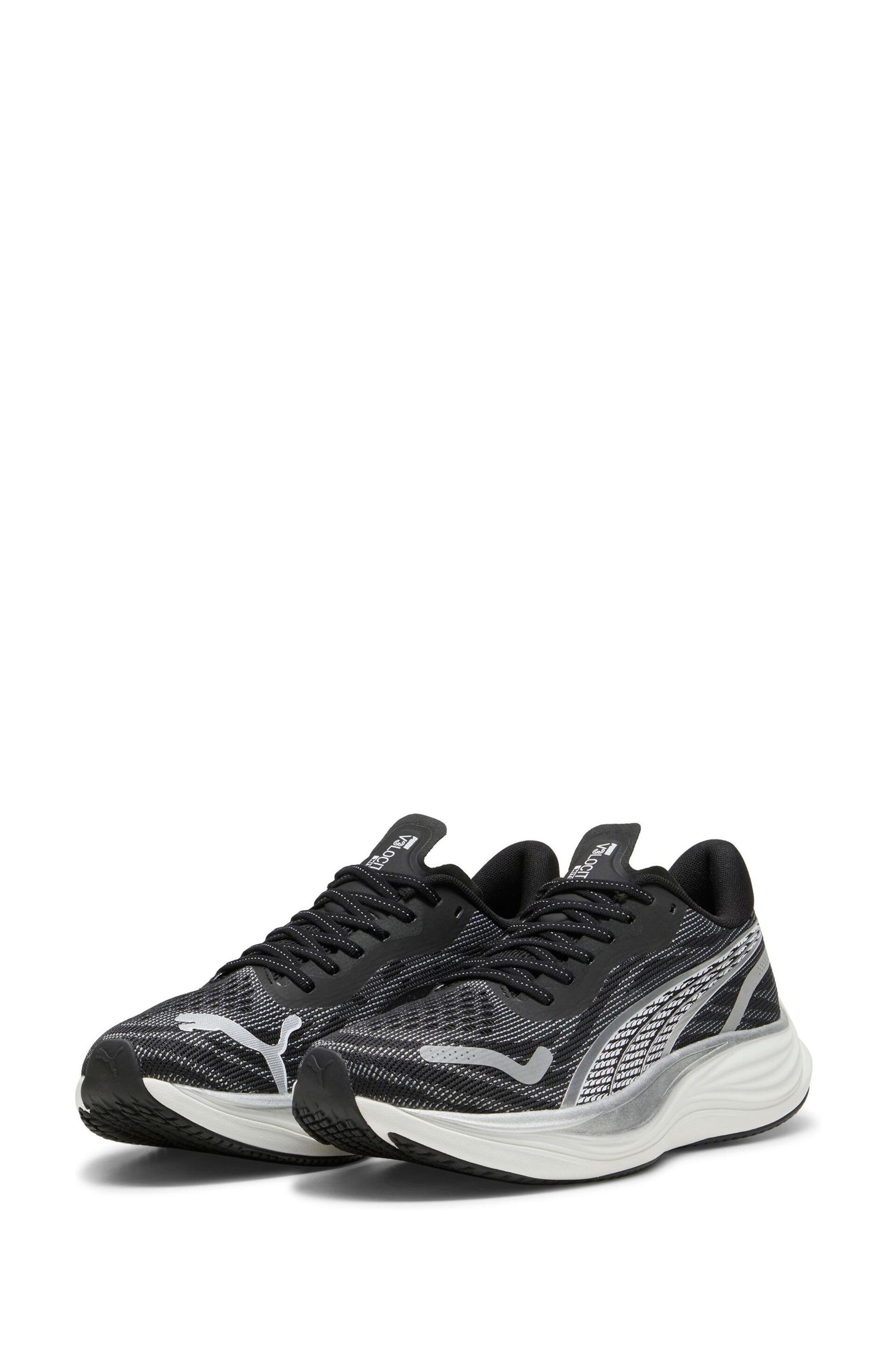 Puma Black Mens Velocity Nitro™ 3 Running Shoes - Image 2 of 7