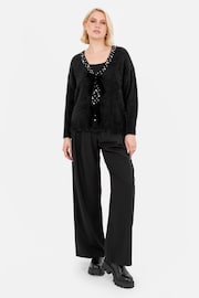 Lovedrobe Pearl Trim Cardigan With Velvet Bows - Image 6 of 6