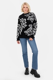 Lovedrobe Floral Jacquard Jumper - Image 5 of 6