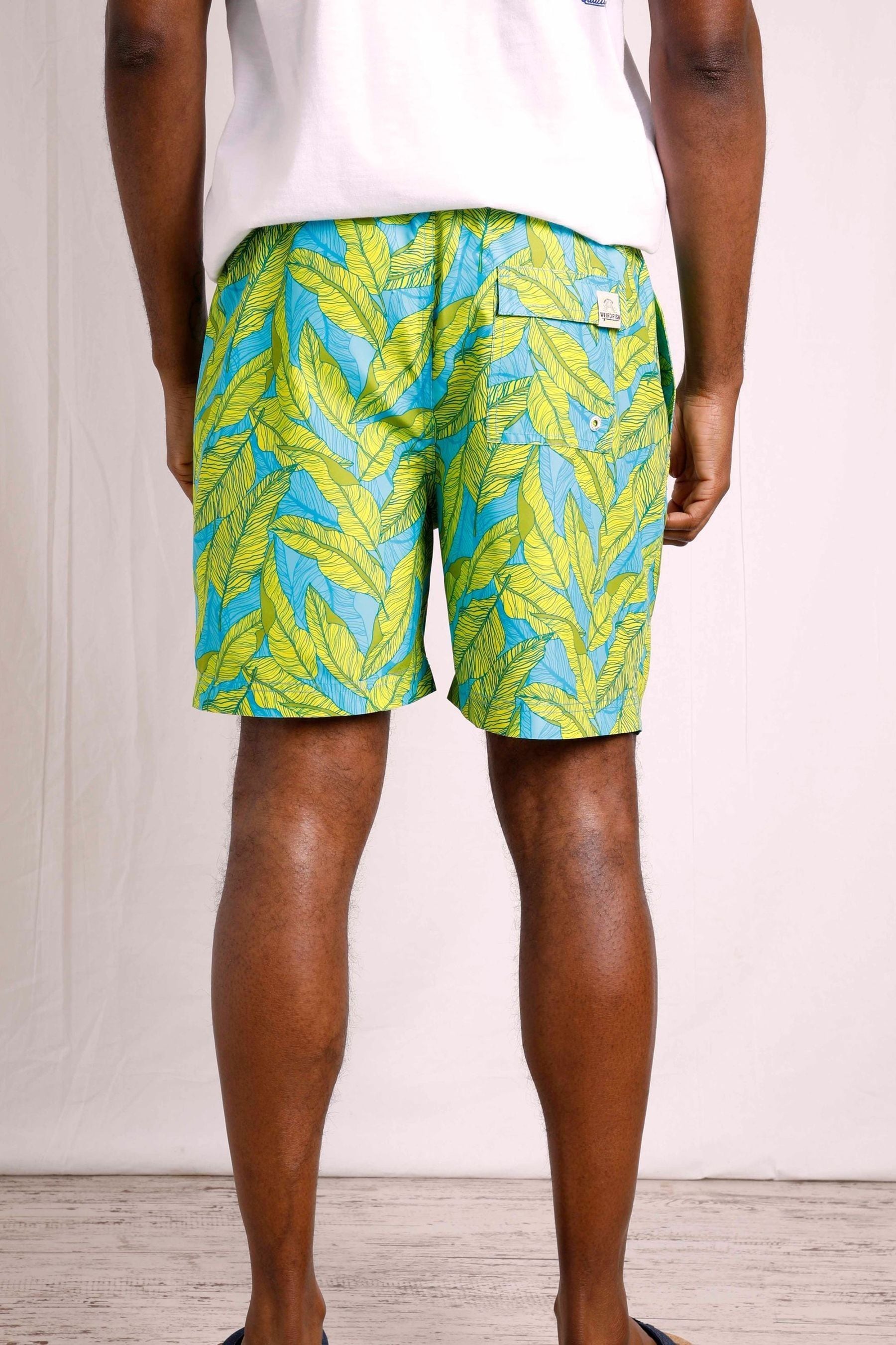 Buy Weird Fish Belukha Printed Swim Shorts from Next Gibraltar