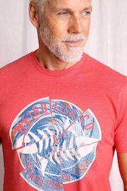 Weird Fish Vortex Eco Graphic T-Shirt - Image 3 of 6