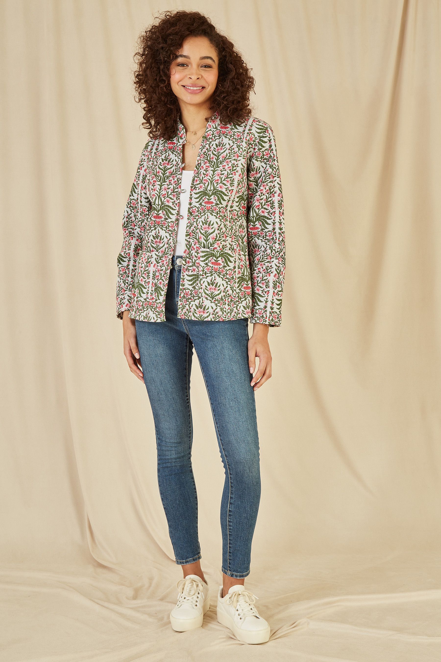 Next floral jacket cheap