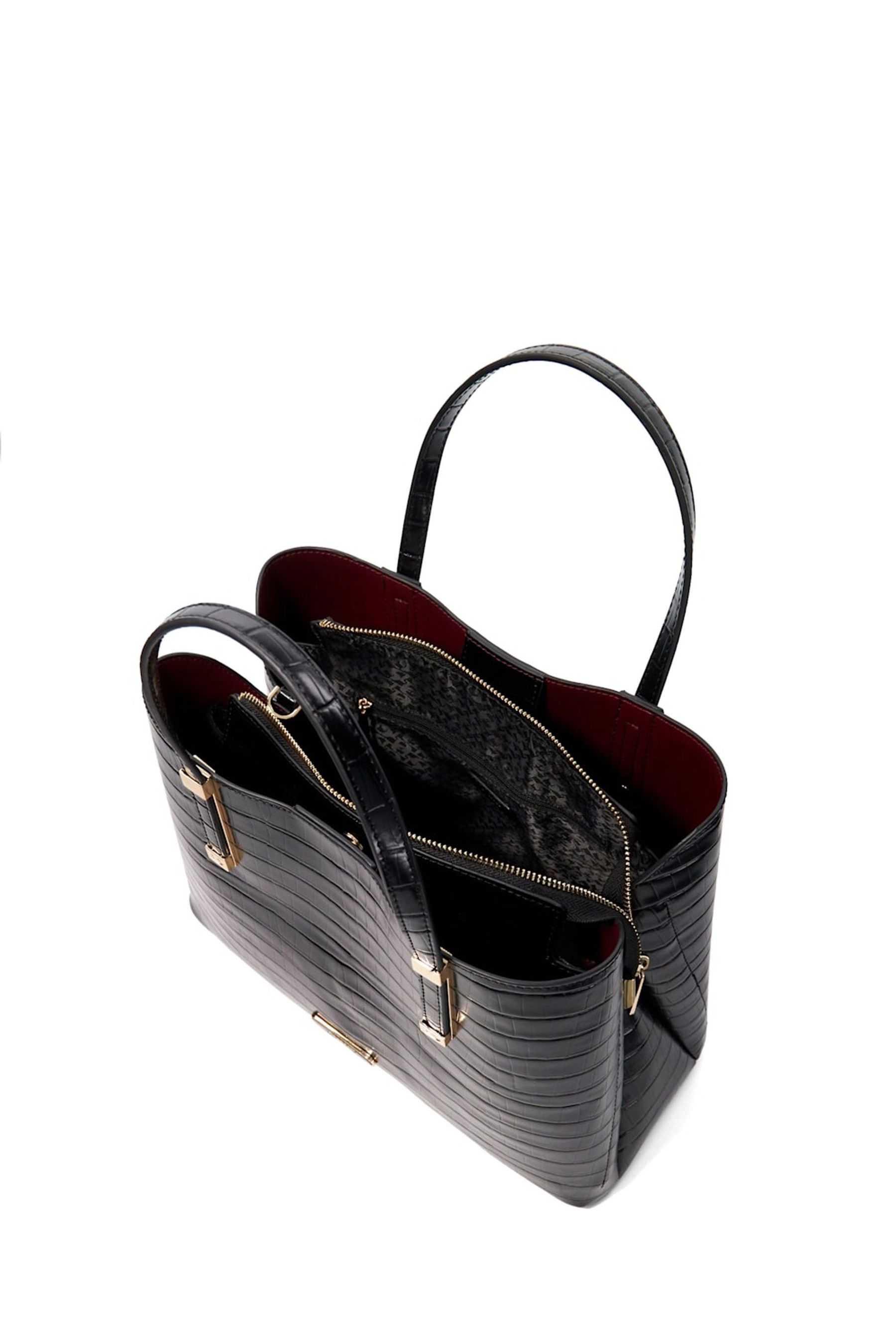 Buy Dune London Black Dorry Large Unlined Tote Bag from Next Canada