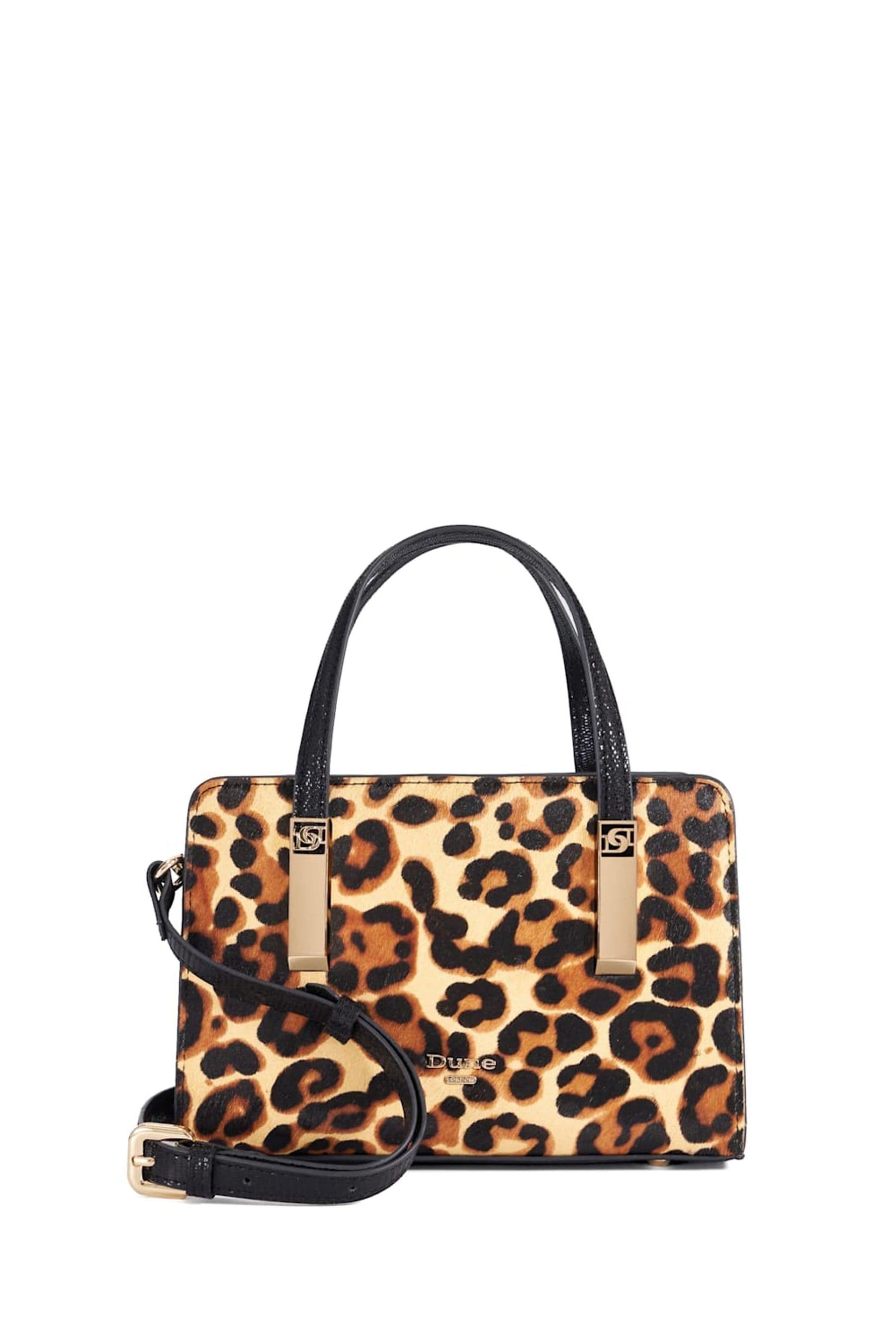 Dune leopard print handbag store