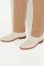 Dune London Cream Solihull Oxford Brogues - Image 1 of 6