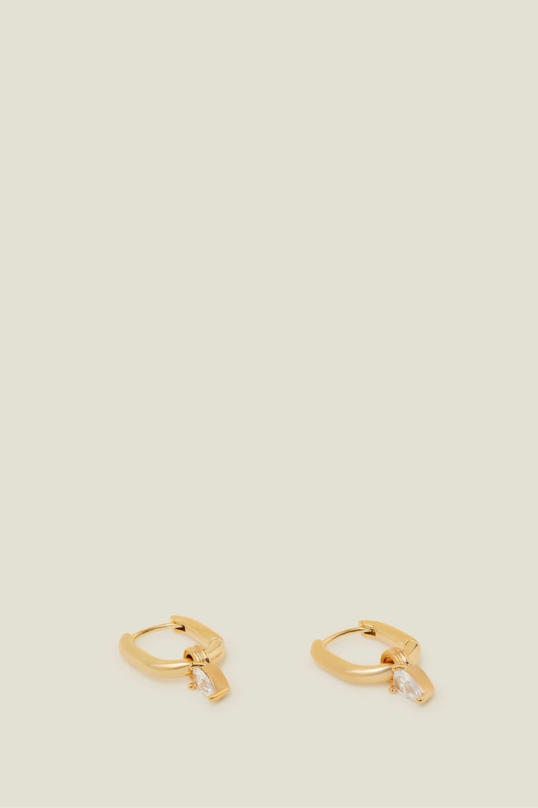 Accessorize gold hoops discount