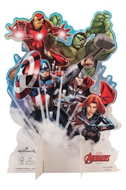 Hallmark Multi Birthday Card for Grandson 3D Marvel Avengers - Image 4 of 4