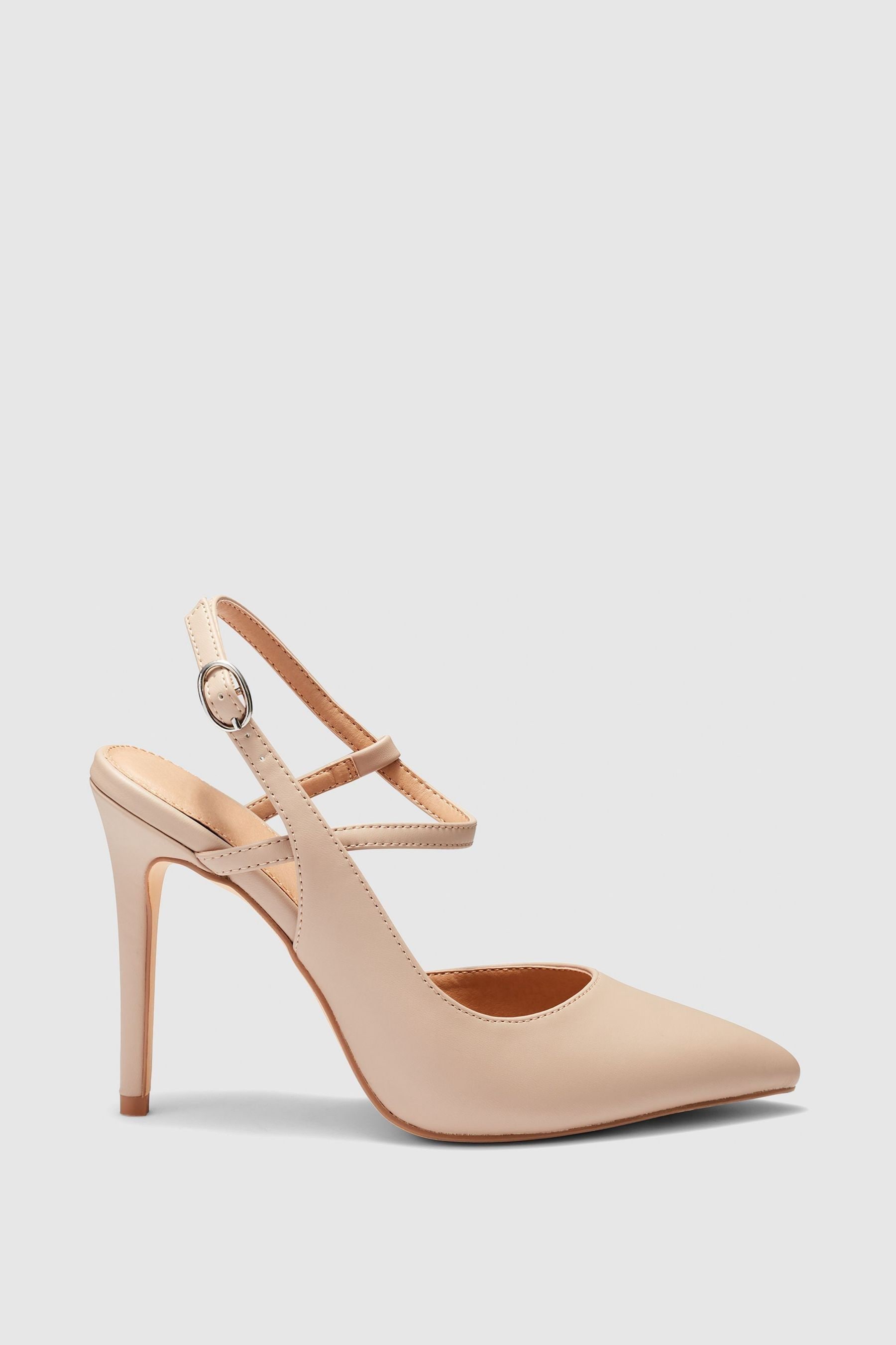 Nude patent court shoes online