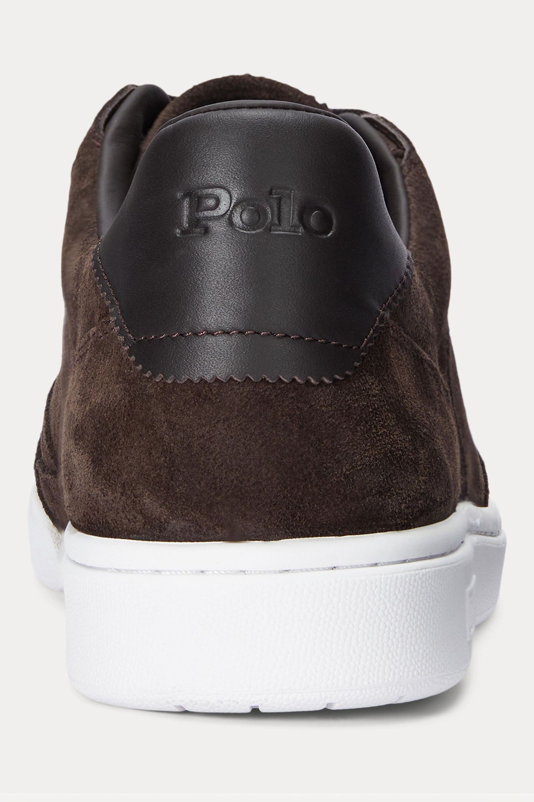 Buy Polo Ralph Lauren Suede Polo Court Lux Trainers from the Next UK online shop