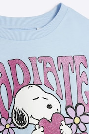 River Island Blue Girls Snoopy T-Shirt - Image 3 of 4